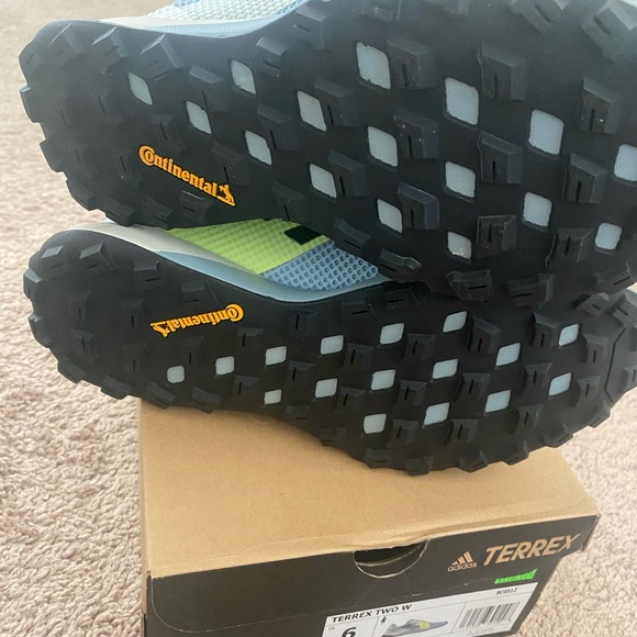 Adidas Terrex Two Women’s Hiking Shoes - Blue and Green - Picture 6 of 6